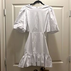 VERONICA BEARD white dress